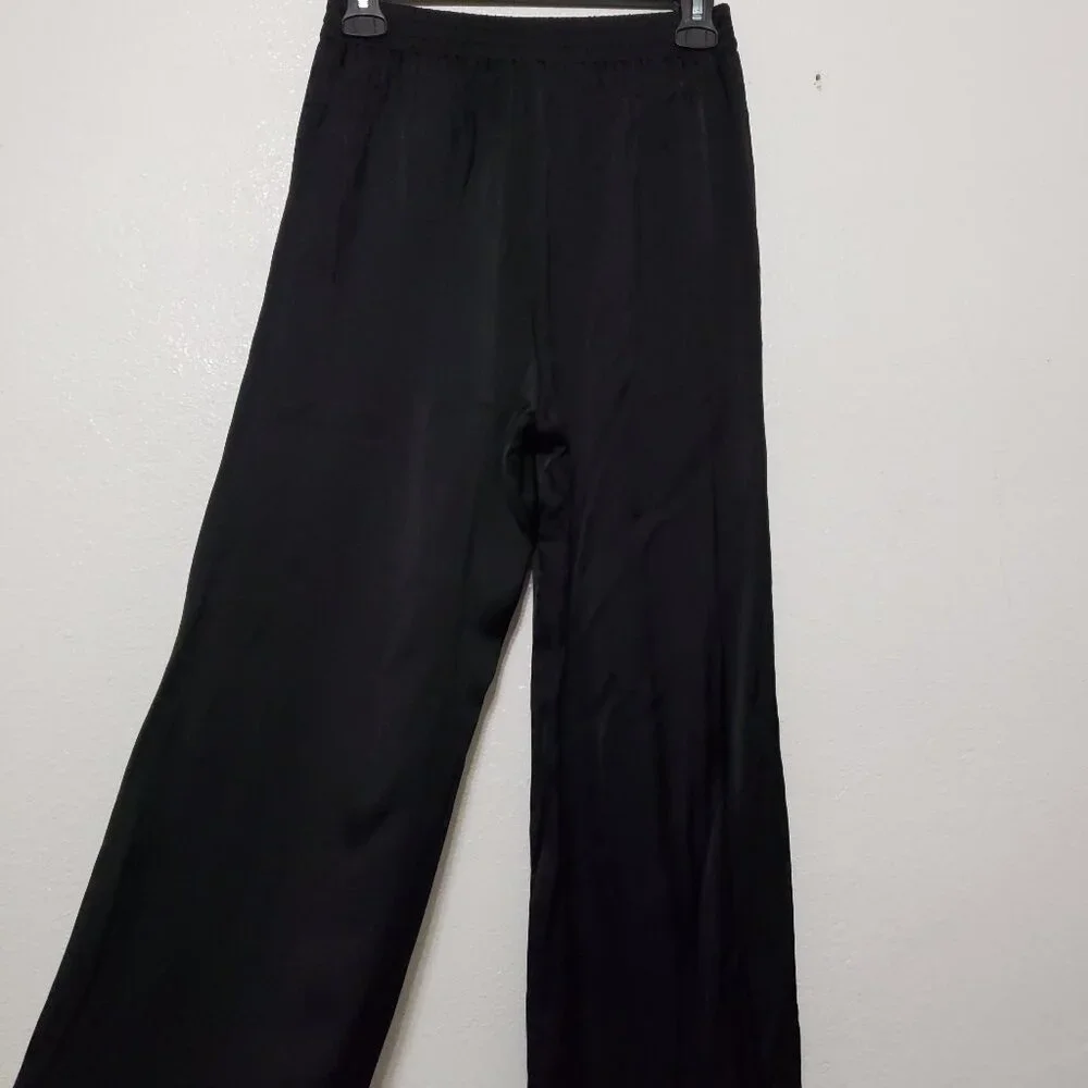 Lavender Brown Flowy Pants - Picture 5 of 14